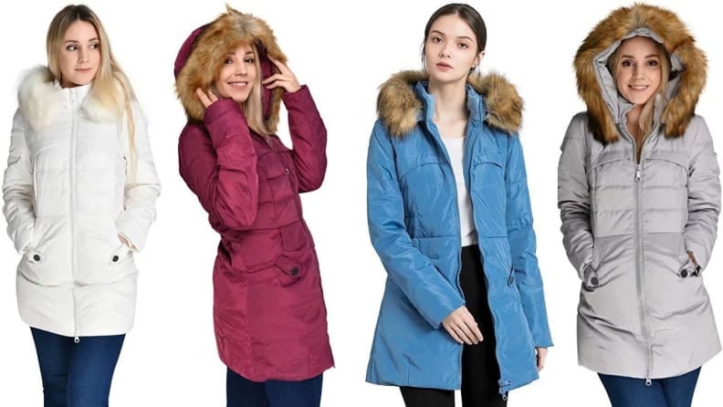 size xs women's winter coats & jackets